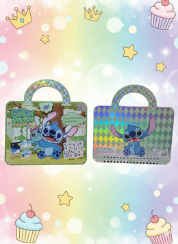 ALBUM Z NAKLEJKAMI W FORMIE TOREBKI – KREATYWNA ZABAWA DLA DZIECI (3 WARIANTY)